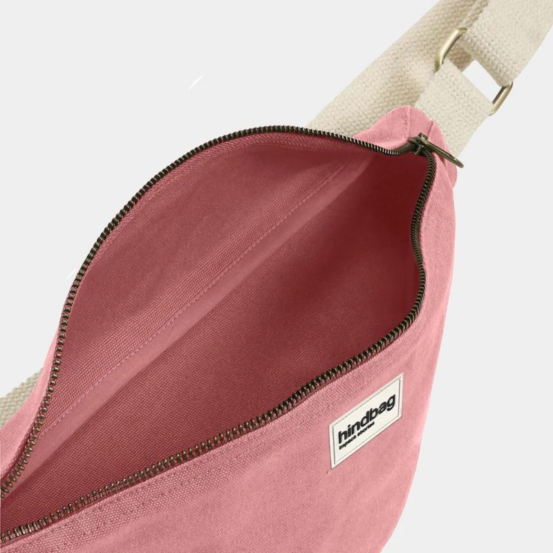 Sac Banane Olivia Rose Blush – Hindbag | Coton Bio & Éthique