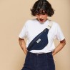 Sac Banane Olivia Navy – Hindbag | Coton Bio & Éthique