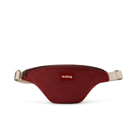 Sac Banane Olivia Bordeaux – Hindbag | Coton Bio & Éthique