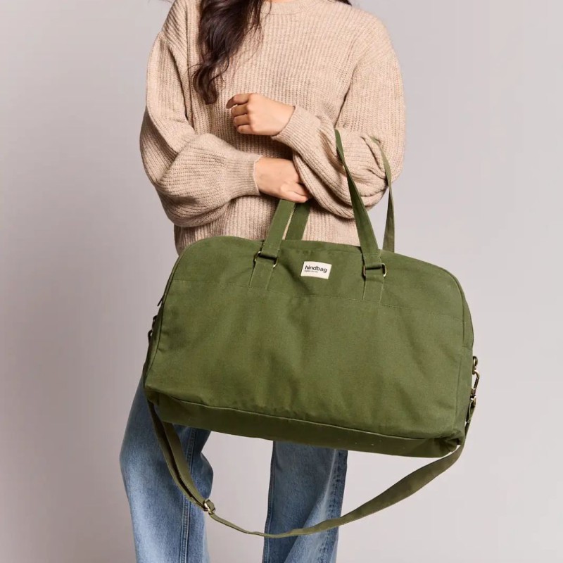 Sac de voyage XL Yves Hindbag 42 L en coton bio | Lucie in the R