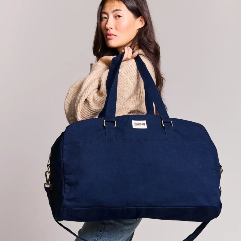 Sac de voyage XL Yves Hindbag 42 L en coton bio | Lucie in the R