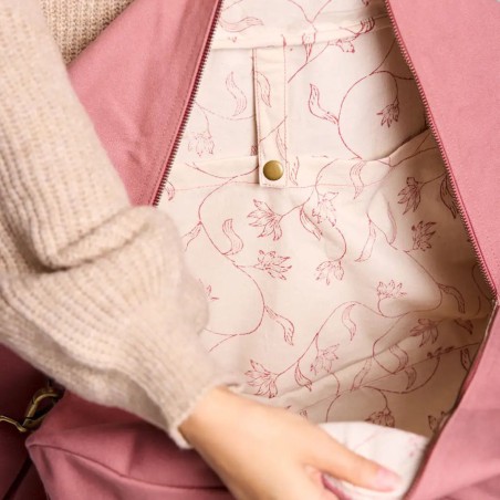 Sac de voyage XL Yves Hindbag 42 L en coton bio | Lucie in the R