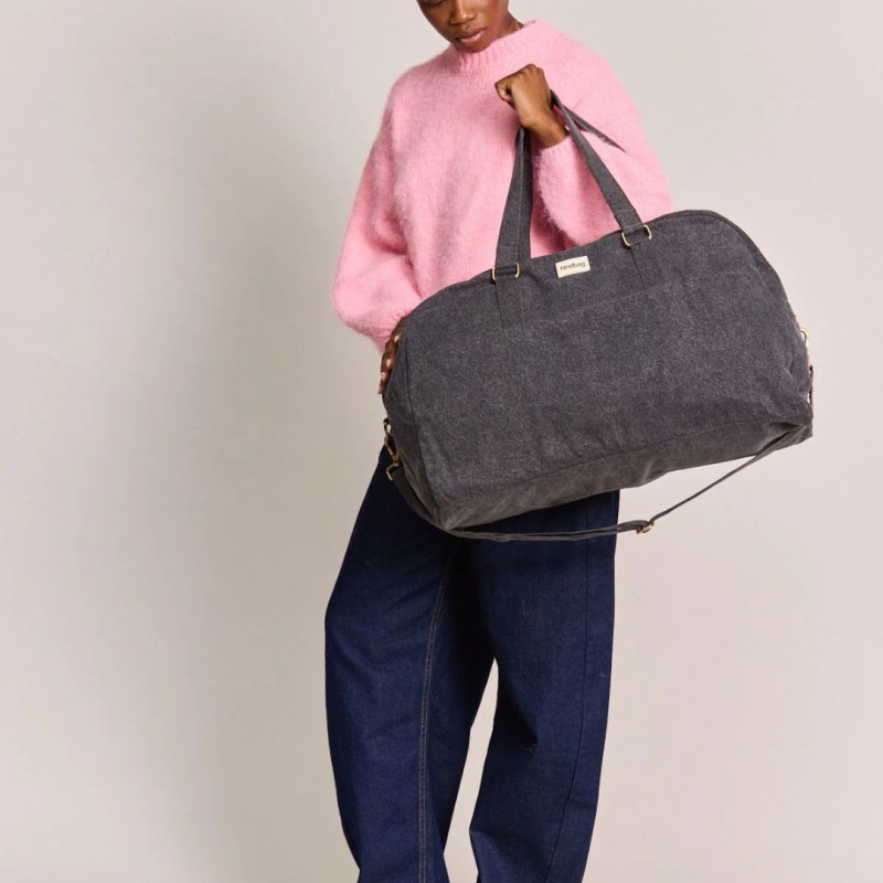 Sac de voyage XL Yves Hindbag 42 L en coton bio | Lucie in the R