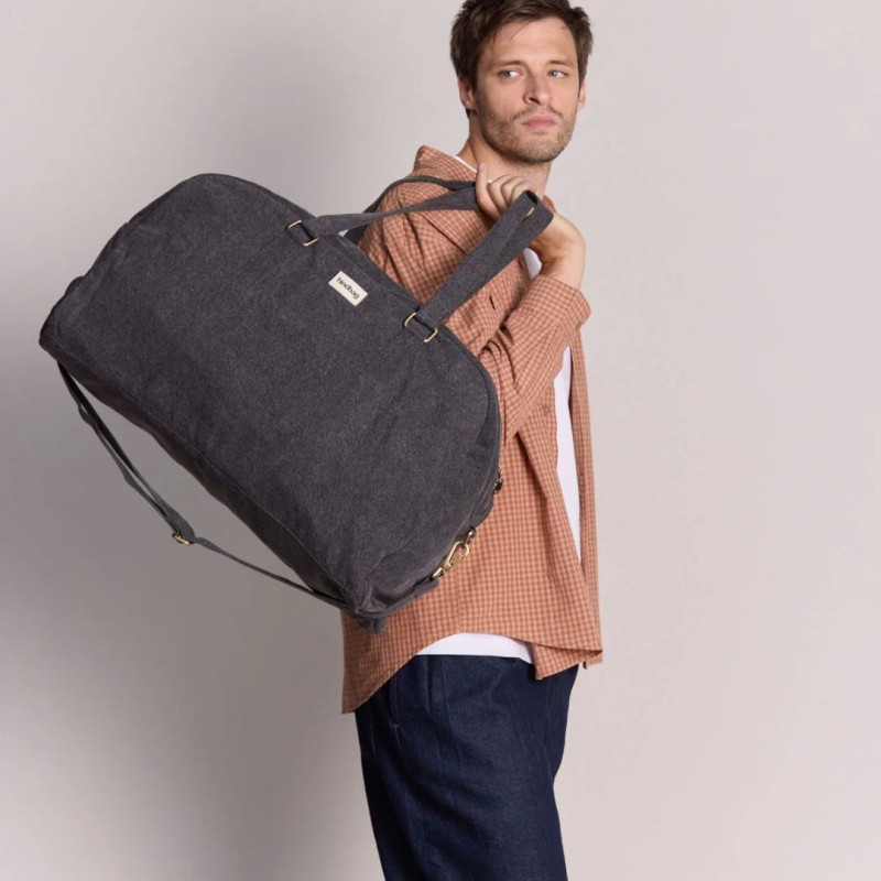 Sac de voyage XL Yves Hindbag 42 L en coton bio | Lucie in the R