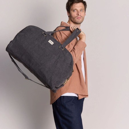 Sac de voyage XL Yves Hindbag 42 L en coton bio | Lucie in the R