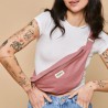 Grand sac banane Sasha Hindbag en coton bio GOTS | Lucie in the R