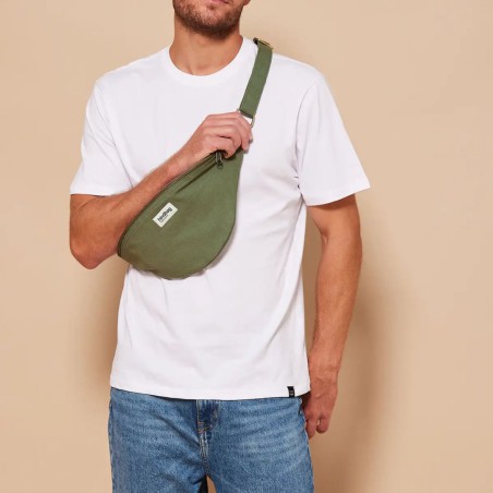 Grand sac banane Sasha Hindbag en coton bio GOTS | Lucie in the R