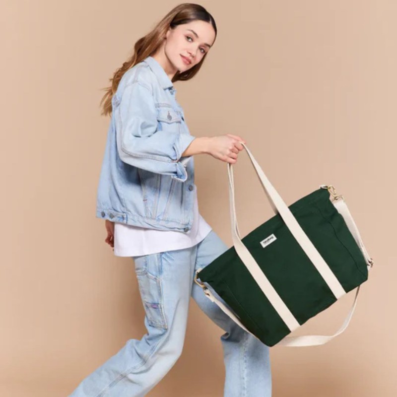 Sac cabas César Hindbag 24L en coton bio GOTS | Lucie in the R