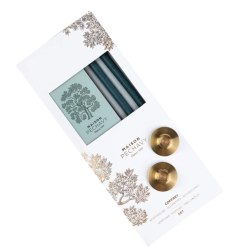 Coffret bougies fines & adaptateurs laiton | Maison Pechavy