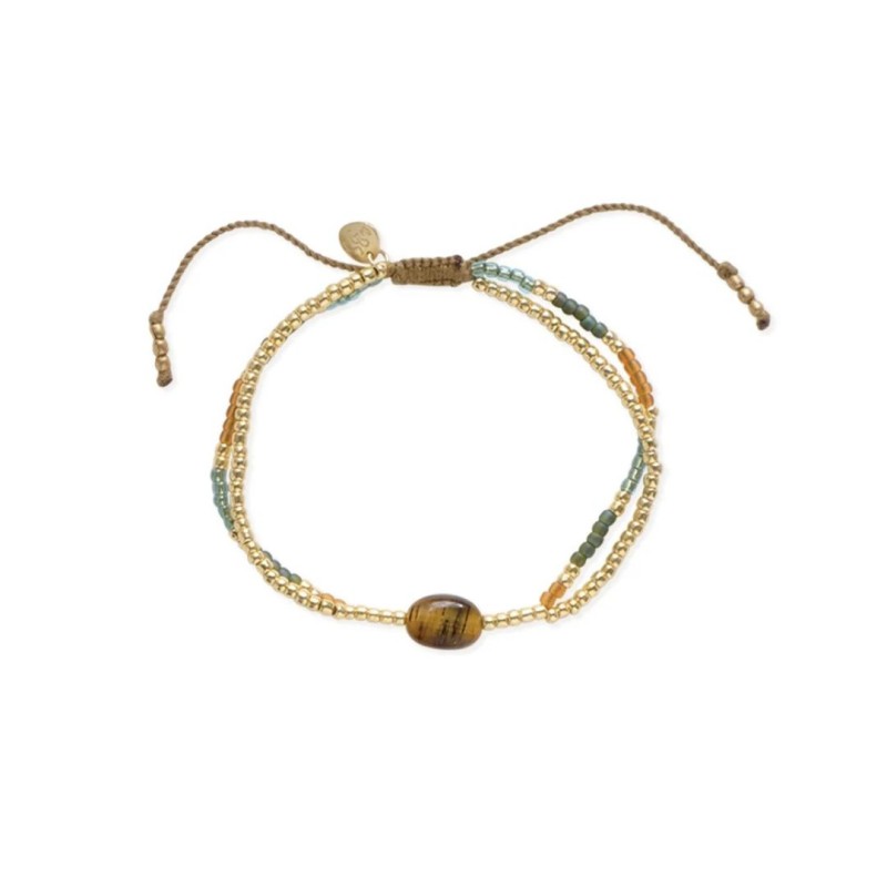 Bracelet Shining Œil de Tigre A Beautiful Story | Lucie in the R