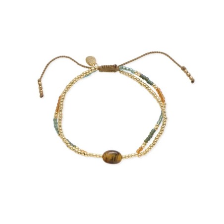 Bracelet Shining Œil de Tigre A Beautiful Story | Lucie in the R
