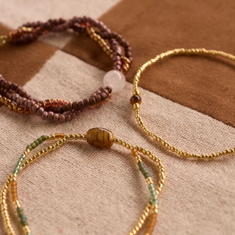 Bracelet Shining Œil de Tigre A Beautiful Story | Lucie in the R