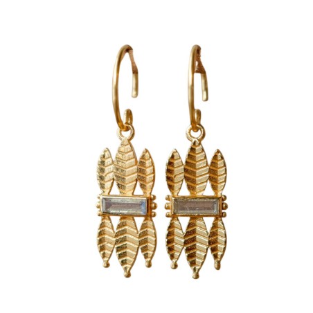 Boucles d’oreilles Muja Juma en pierres naturelles | Lucie in the R