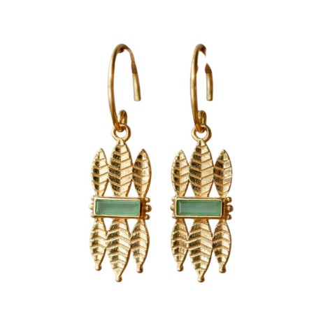 Boucles d’oreilles Muja Juma en pierres naturelles | Lucie in the R