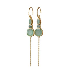 Boucles d’oreilles Muja Juma en pierres naturelles | Lucie in the R