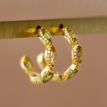 Boucles d’oreilles Muja Juma en pierres naturelles | Lucie in the R