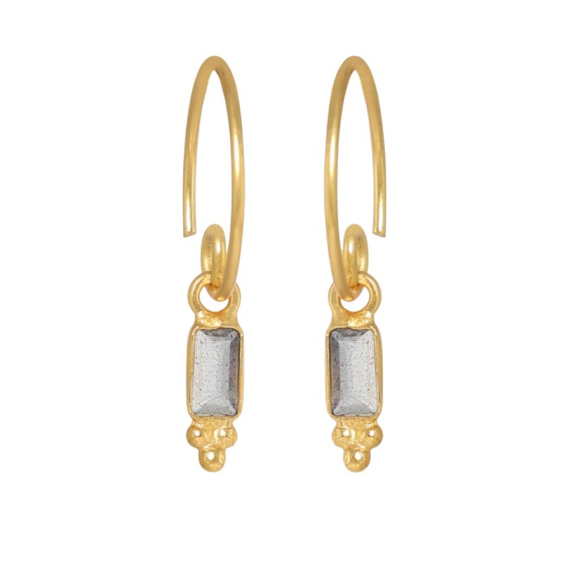 Boucles d’oreilles Muja Juma en pierres naturelles | Lucie in the R