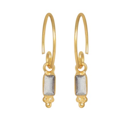Boucles d’oreilles Muja Juma en pierres naturelles | Lucie in the R