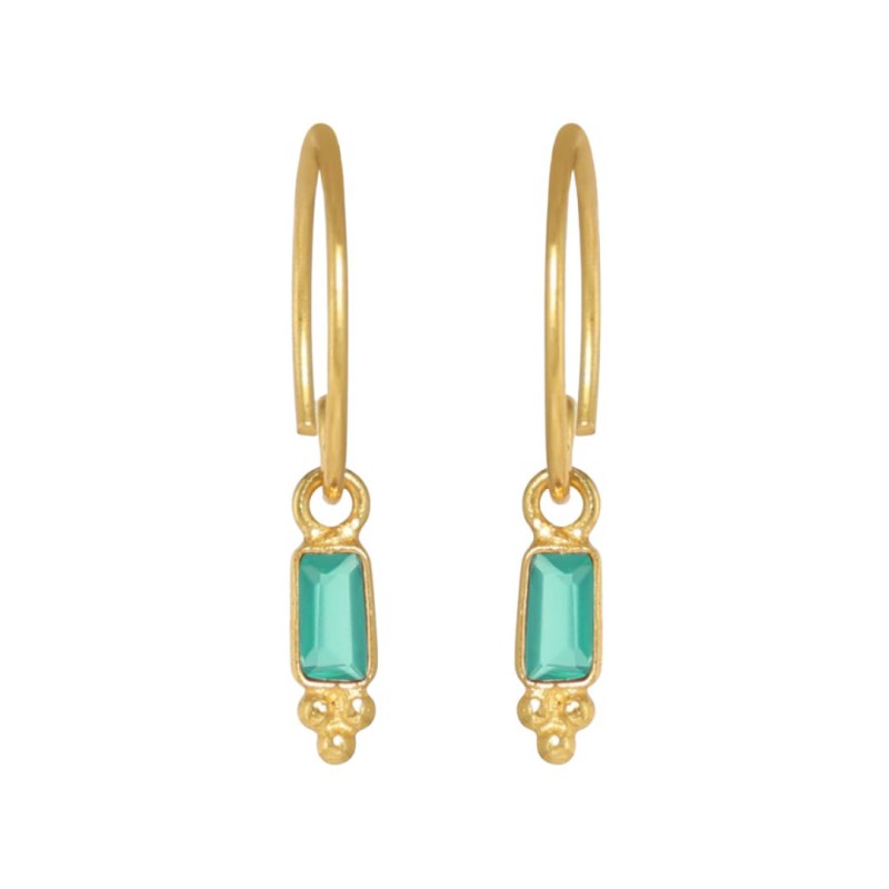 Boucles d’oreilles Muja Juma en pierres naturelles | Lucie in the R
