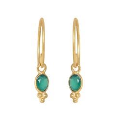 Boucles d’oreilles Muja Juma en pierres naturelles | Lucie in the R