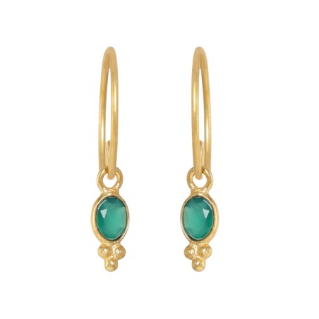 Boucles d’oreilles Muja Juma en pierres naturelles | Lucie in the R