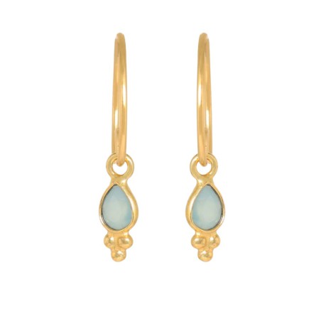Boucles d’oreilles Muja Juma en pierres naturelles | Lucie in the R
