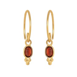 Boucles d’oreilles Muja Juma en pierres naturelles | Lucie in the R