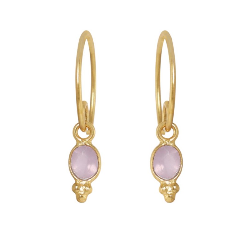 Boucles d’oreilles Muja Juma en pierres naturelles | Lucie in the R