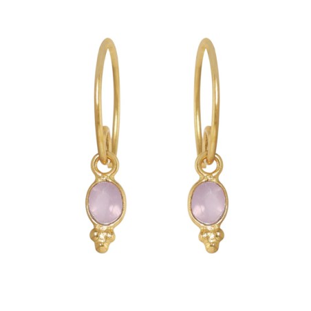 Boucles d’oreilles Muja Juma en pierres naturelles | Lucie in the R