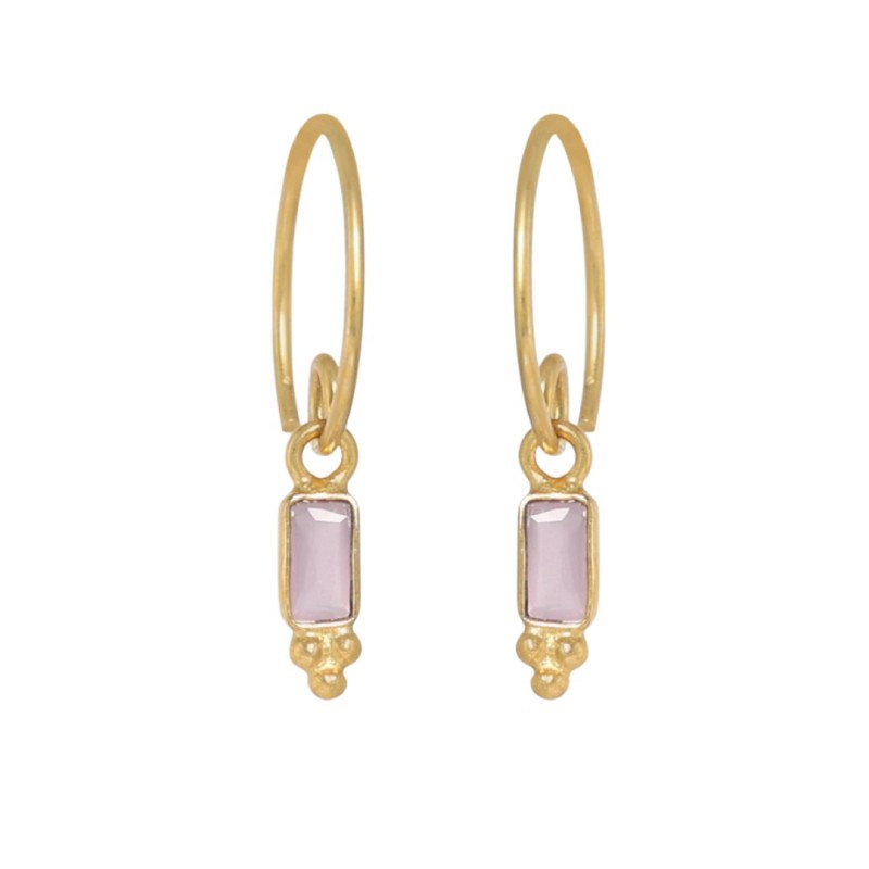 Boucles d’oreilles Muja Juma en pierres naturelles | Lucie in the R