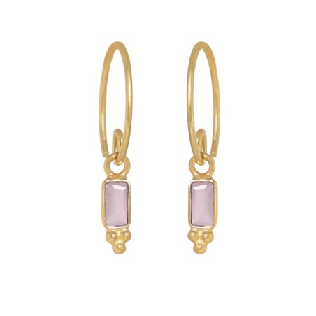 Boucles d’oreilles Muja Juma en pierres naturelles | Lucie in the R