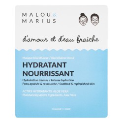 Masque visage hydratant bio-cellulose Malou & Marius - Lucie in the R