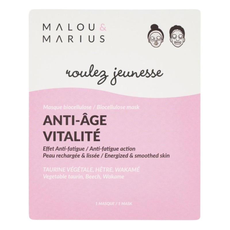 Masque anti-âge & vitalité Malou & Marius | Lucie in the R