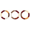 Bracelet Pipoca – Bijou résine ou acrylique & acier doré à l'or fin – Parabaya | Lucie in the R