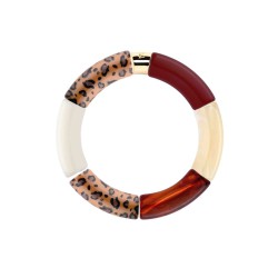 Bracelet Pipoca – Bijou résine ou acrylique & acier doré à l'or fin – Parabaya | Lucie in the R