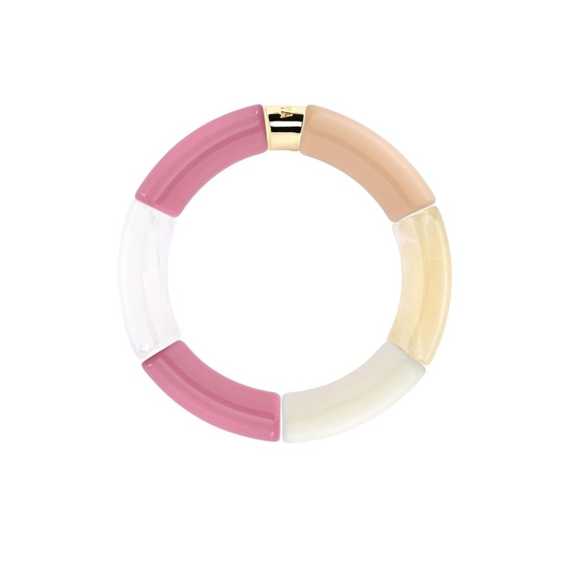 Bracelet Pipoca – Bijou résine ou acrylique & acier doré à l'or fin – Parabaya | Lucie in the R