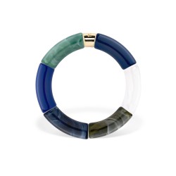 Bracelet Pipoca – Bijou résine ou acrylique & acier doré à l'or fin – Parabaya | Lucie in the R