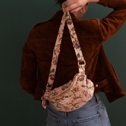 Sac banane femme coton imprimé Bindi Atelier | Lucie in the R