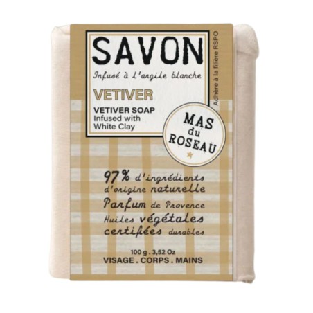 Savon infusé - Vetiver - Mas du Roseau