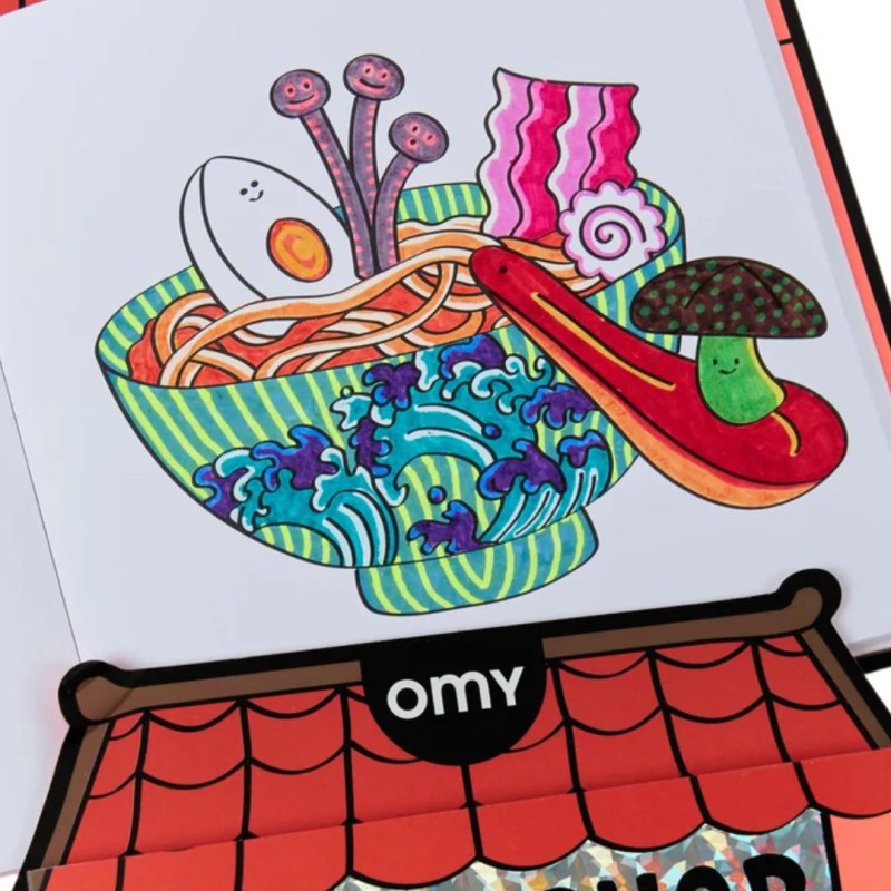 Coloring Boutique Sushi Shop OMY | Lucie in the R
