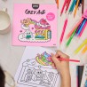 Livre à colorier Cozy Art – OMY | moments cocooning & créatif