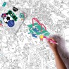 Poster géant Multiplications OMY Foot – Apprentissage ludique avec stickers