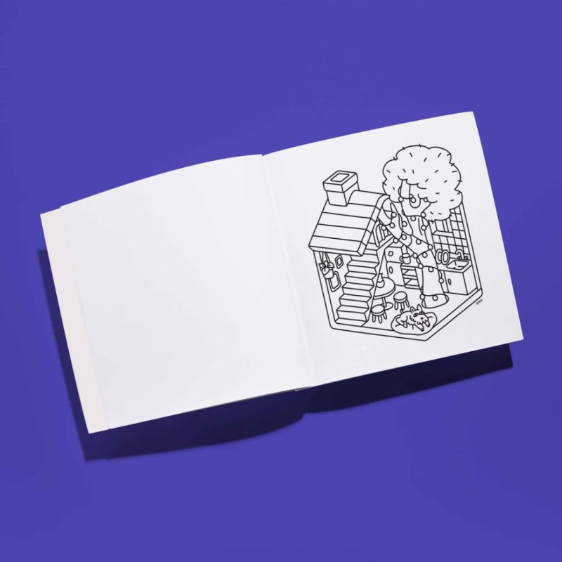 Livre à colorier Cozy Art – OMY | moments cocooning & créatif