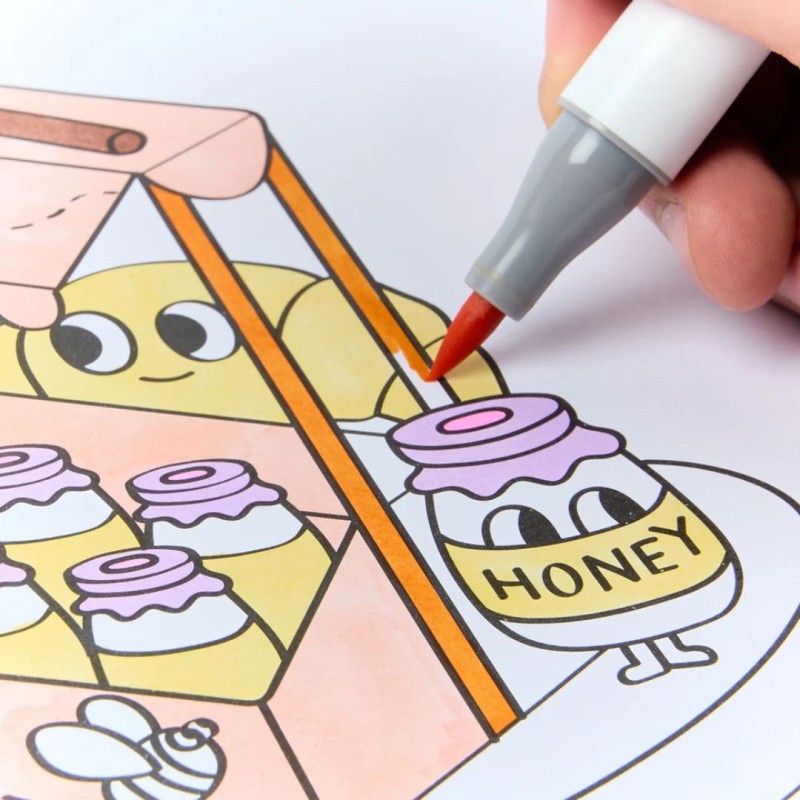 Marqueurs à alcool Smooth Ink OMY 9 couleurs | Lucie in the R