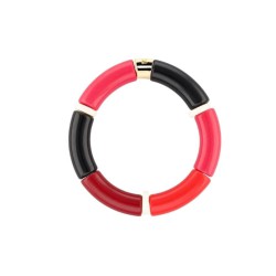 Bracelet Pipoca – Bijou résine ou acrylique & acier doré à l'or fin – Parabaya | Lucie in the R