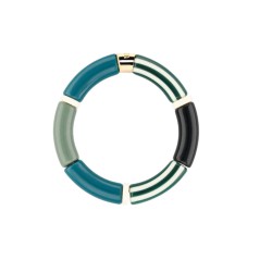 Bracelet Pipoca – Bijou résine ou acrylique & acier doré à l'or fin – Parabaya | Lucie in the R