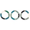 Bracelet Pipoca – Bijou résine ou acrylique & acier doré à l'or fin – Parabaya | Lucie in the R