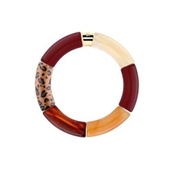 Bracelet Pipoca – Bijou résine ou acrylique & acier doré à l'or fin – Parabaya | Lucie in the R