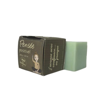 Savon Cube Message - Pensée Postive - Mas du roseau