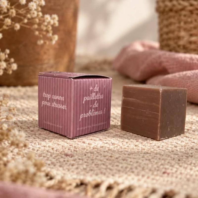 Savon Cube Message - Super Nana - Mas du roseau